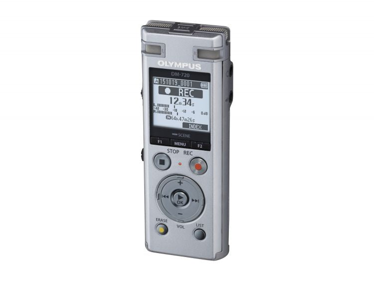 Olympus DM-720 4GB Digital Notetaker Silver Olympus DM-720 4GB Digital Notetaker Silver